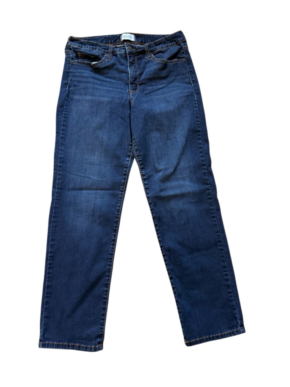 crown & ivy Indigo Straight-Leg Jeans